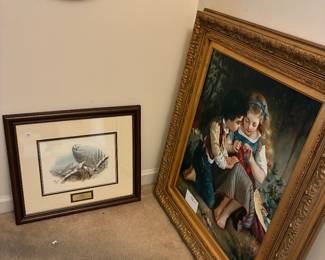 Lovely picture framed