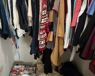 baby clothes and women clothes