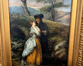 Robert Alexander Hillingford 1828 to 1904 oil on canvas