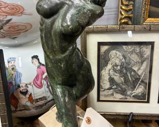 Victor manual Contreras signed, numbered bronze