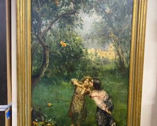 Giovanni Panza 1894 to 1989 oil on canvas