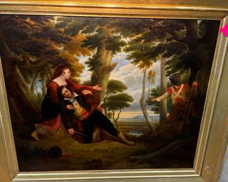 William Rickarby Miller 1818 to 1893 oil on canvas dated 1846