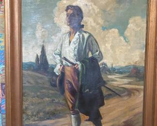 Charles Wrenn 1880 to 1952 oil on canvas