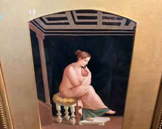 19th century oil on board