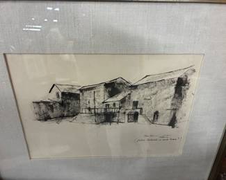 Leonard E. Creo 1923 2019 original watercolor