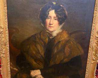 Large 19th century oil on canvas