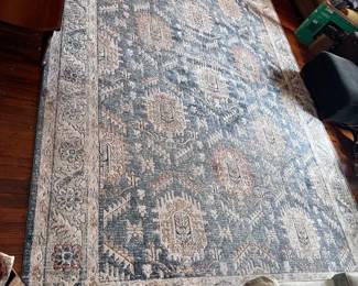 14’ x 10’ Unique Loom Turkish NYLA Collection - Large Blue Area Rug