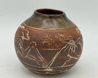 “Tahiti” Signed Vase