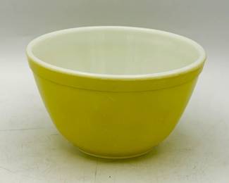 Yellow Pyrex Mixing Bowl