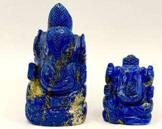 (2) Lapis Lazuli Lord Ganesha