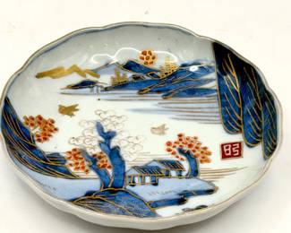Imari Style Dish