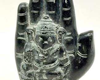 Stone Ganesha In Hand