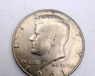 1981. JFK Half Dollar Coin