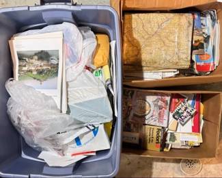 Vintage European Maps, Travel Guides More