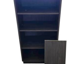 Composite Wood Bookshelf With 4 Shelves