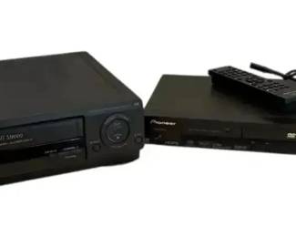 Sony Video Cassette Recorder Pioneer DVD Player