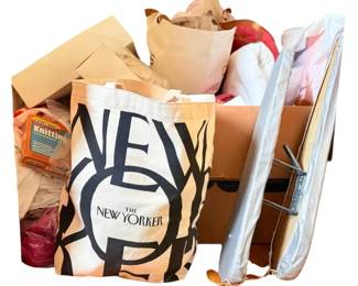 Closet Of Yarn, Fabric, Linens, And More Craft Supplies