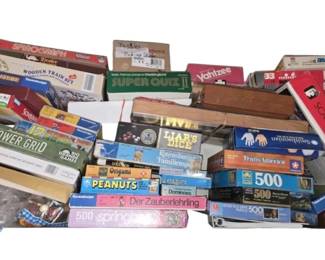 Power Grid, Puzzles, More Games