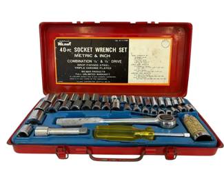 40pc Socket Wrench Set