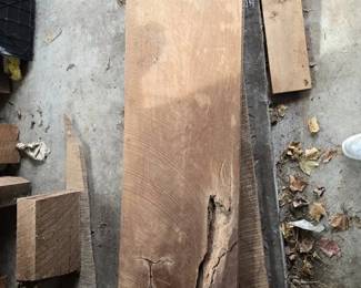 19in Wide Wood Slab