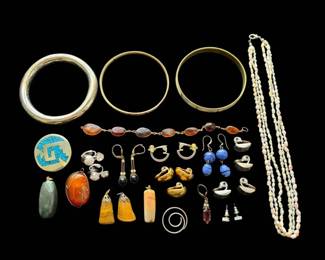 Earrings, Bangles, More Costume Jewelry