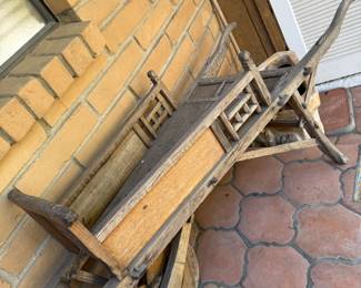 A genuine 1800s Chinese Rickshaw 