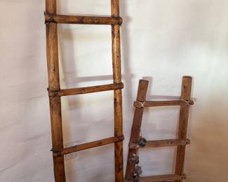Vintage Native American ladders
