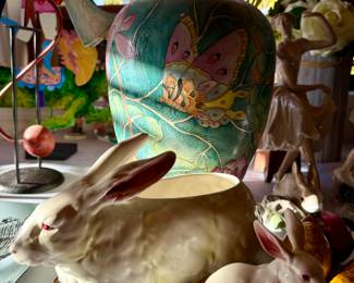 Easter is Soon - Fitz & Floyd Bunnies