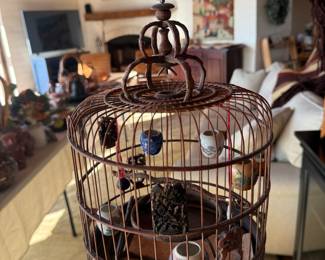 Our bird cages are just darling 