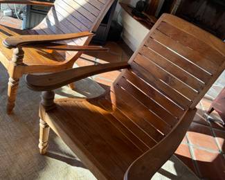 VINTAGE CIGAR SMOKING CHAIRS