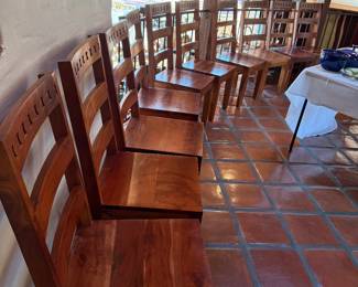 10 GORGEOUS SCULPTED DINING CHAIRS