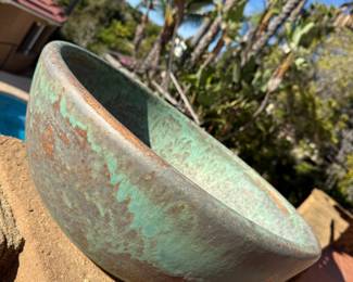 Huge patina pots
