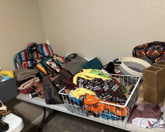 Purses, bags, scarves