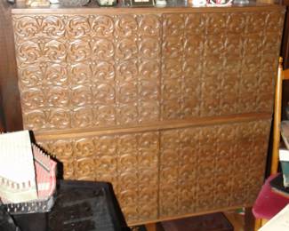 Spanish Revival style cabinet