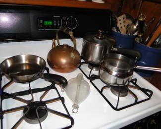 Some pots and pans