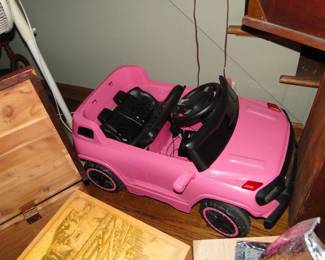 Barbie power wheel