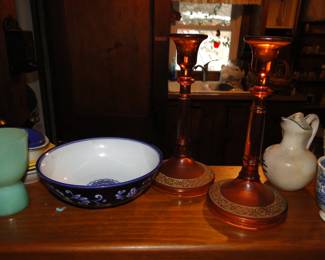 Vintage candlesticks