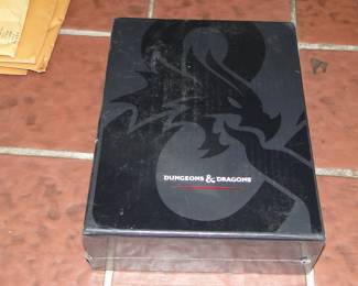 Dungeons and Dragons books sealed