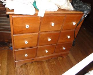 9 drawer cabinet