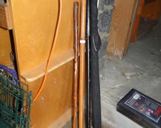 Swords/fighting sticks