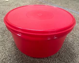 Large Tupperware container