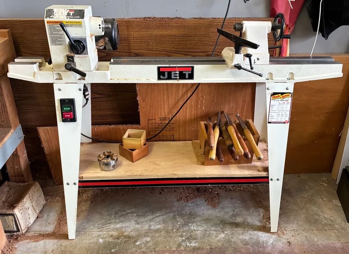 Jet JWL1236 Woodworking Lathe