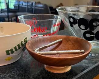 Wheaton Glass Popcorn Bowl Other Snack Bowls