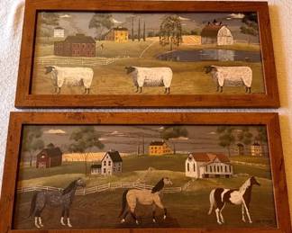 Chris Palmer Framed Artwork