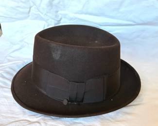 Champ Brown Felt Fedora