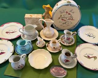 Small Porcelain Pitchers Other Pieces