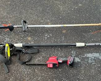 Trimmer, Pole Saw And Mini Hedge Cutter
