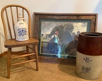 Western Stoneware crock Other Pieces