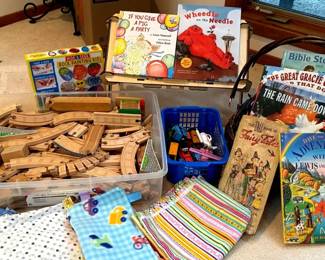 Vintage Childrens Books Toys