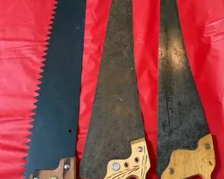 Vintage Hand Saws